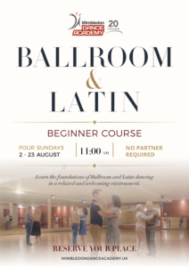 Introduction to Ballroom and Latin dance course for absolute beginners in Wimbledon