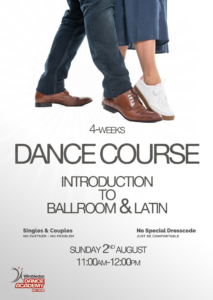 Introduction to Ballroom and Latin dancing course for beginners in Wimbledon