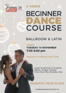 Ballroom dancing course for absolute beginners in Wimbledon